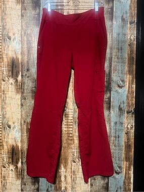 Women’s Red Flare scrub  Pants